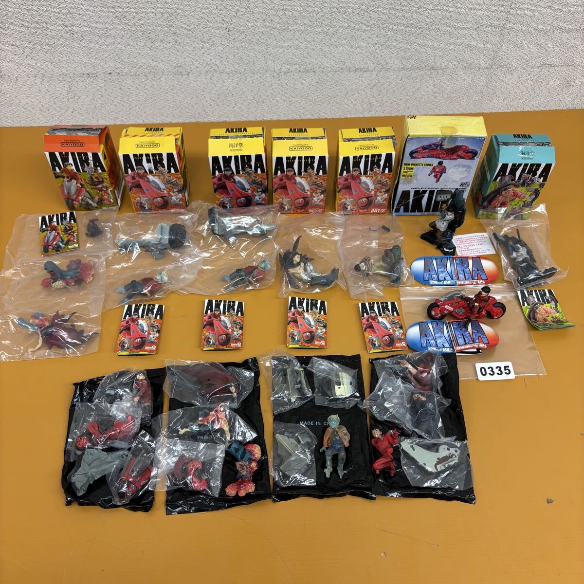 K335 AKIRA グッズ まとめ売り セット 海洋堂 miniQ K&A フィギュア