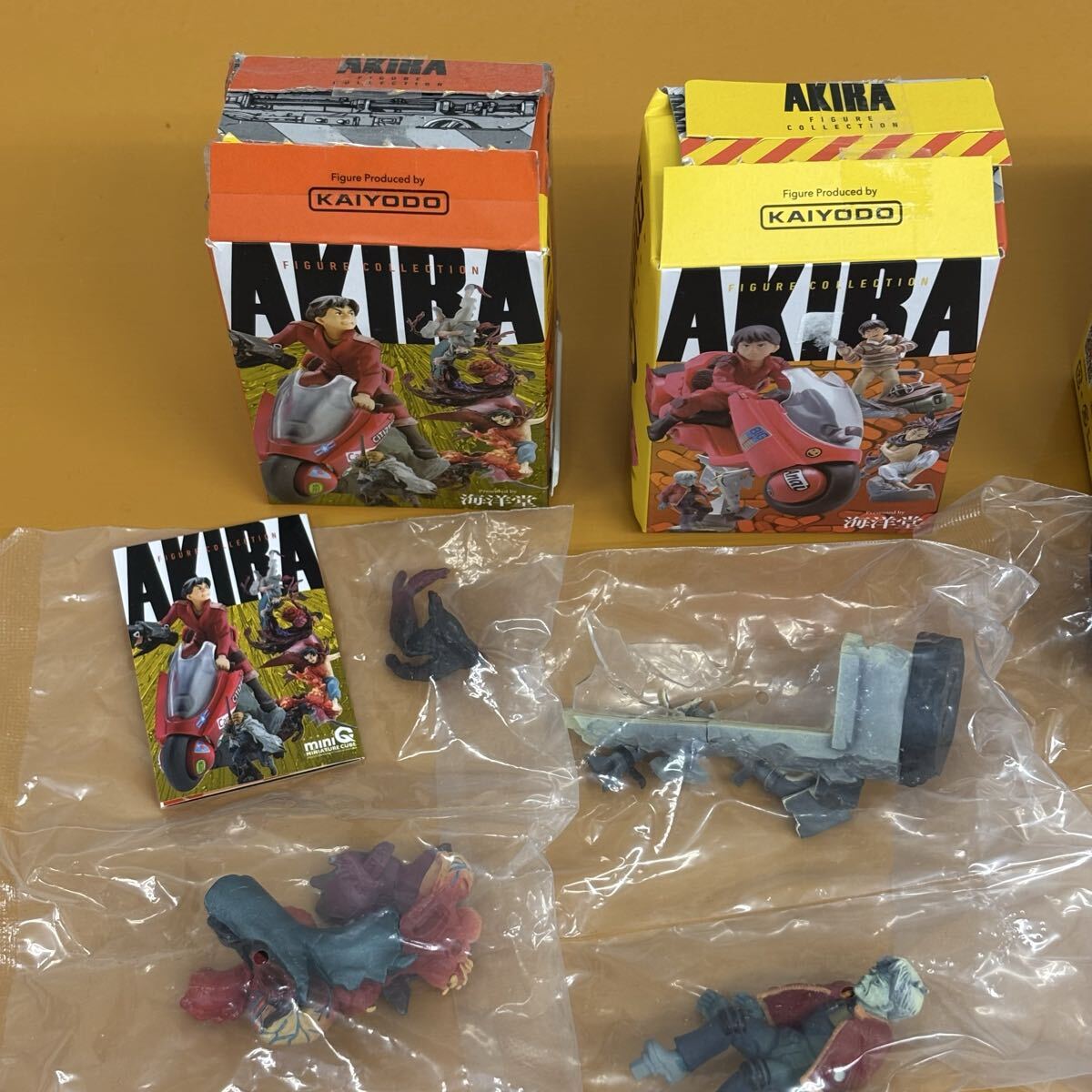 K335 AKIRA グッズ まとめ売り セット 海洋堂 miniQ K&A フィギュア