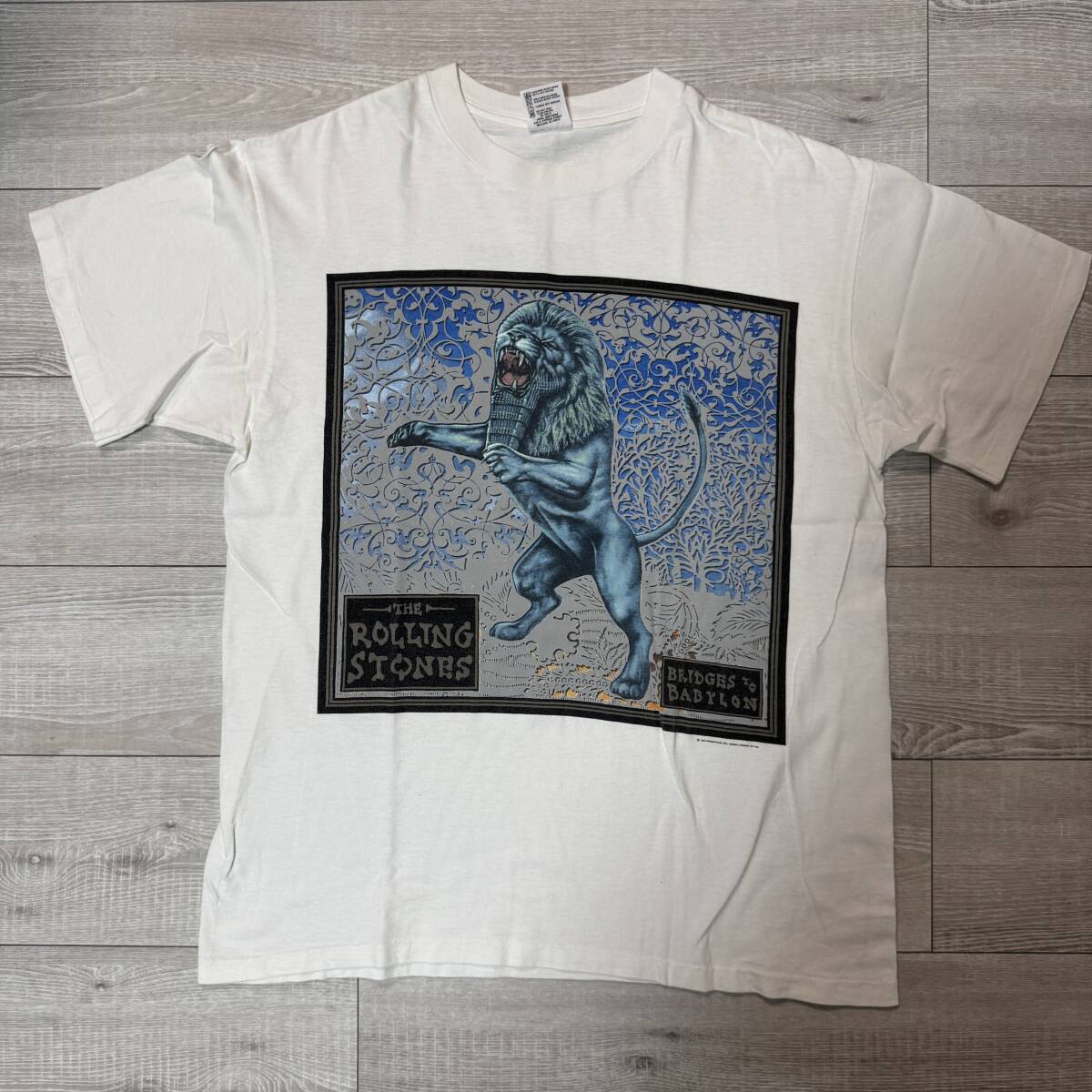 ビンテージ　90s ローリングストーンズ　BABYLON バンド　Tシャツ Vintage 出品中 90s Rolling Stones BRIDGES TO BABYLON バンドTシャツ