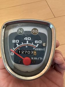 スーパーカブ 純正 メーターのYahoo!オークション(旧ヤフオク!)の相場