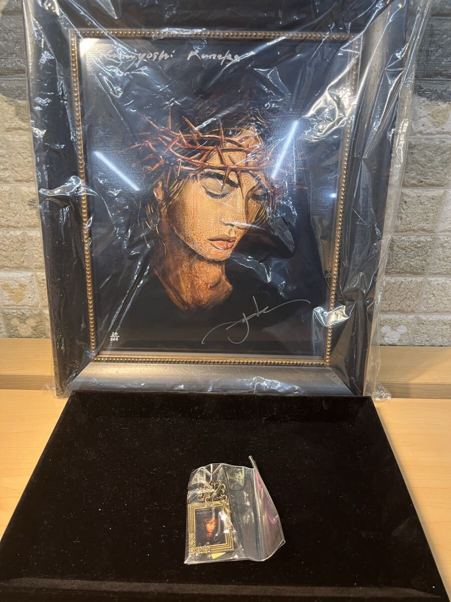 超希少・完備品】HYDE 自画像 複製原画 直筆サイン入り 666枚限定
