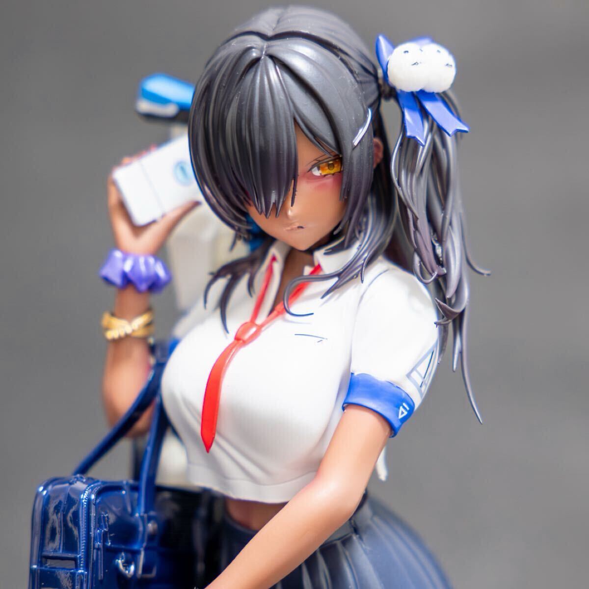 勝利の女神：NIKKE ナガ 塗装済み完成品 ガレージキット フィギュア 1円スタート 勝利の女神：NIKKE ナガ 塗装済み完成品 ガレージキット