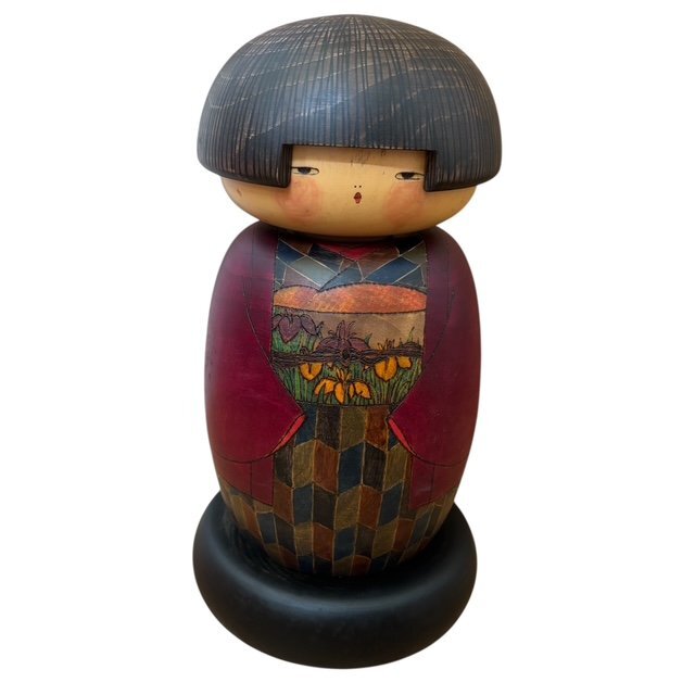 里娘 関口三作 こけし 創作こけし 伝統工芸 民芸品 木工芸 和風