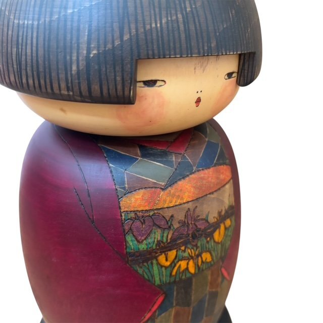 里娘 関口三作 こけし 創作こけし 伝統工芸 民芸品 木工芸 和風