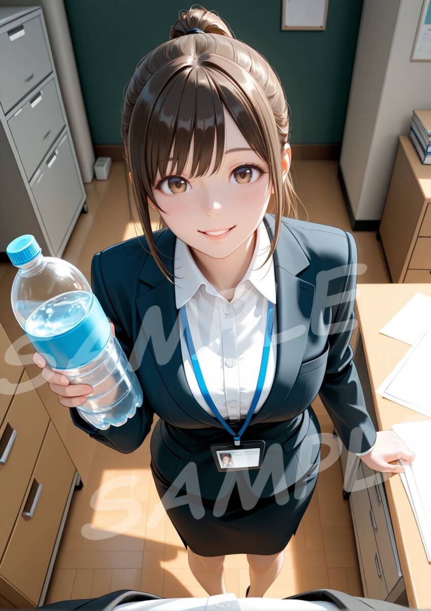 ru8-9 一点物【なるみ】オリジナル A4 ポスター OLの日常 出勤日 ru8-9 一点物【なるみ】オリジナル A4 ポスター OLの日常 出勤日