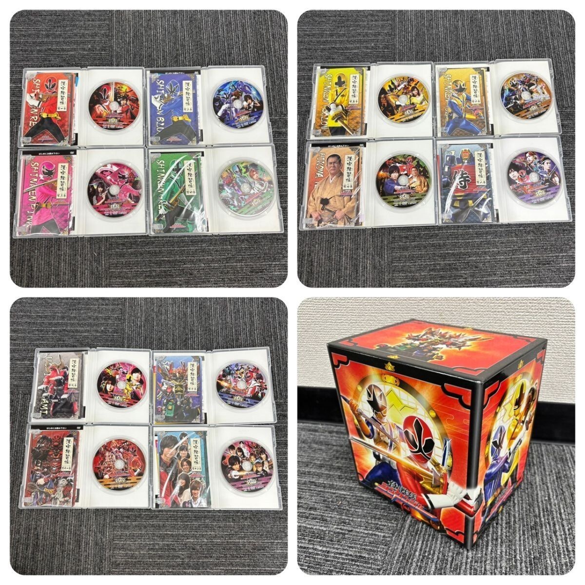 KAKA201 スーパー戦隊シリーズ 侍戦隊シンケンジャー DVD-BOX 全12巻