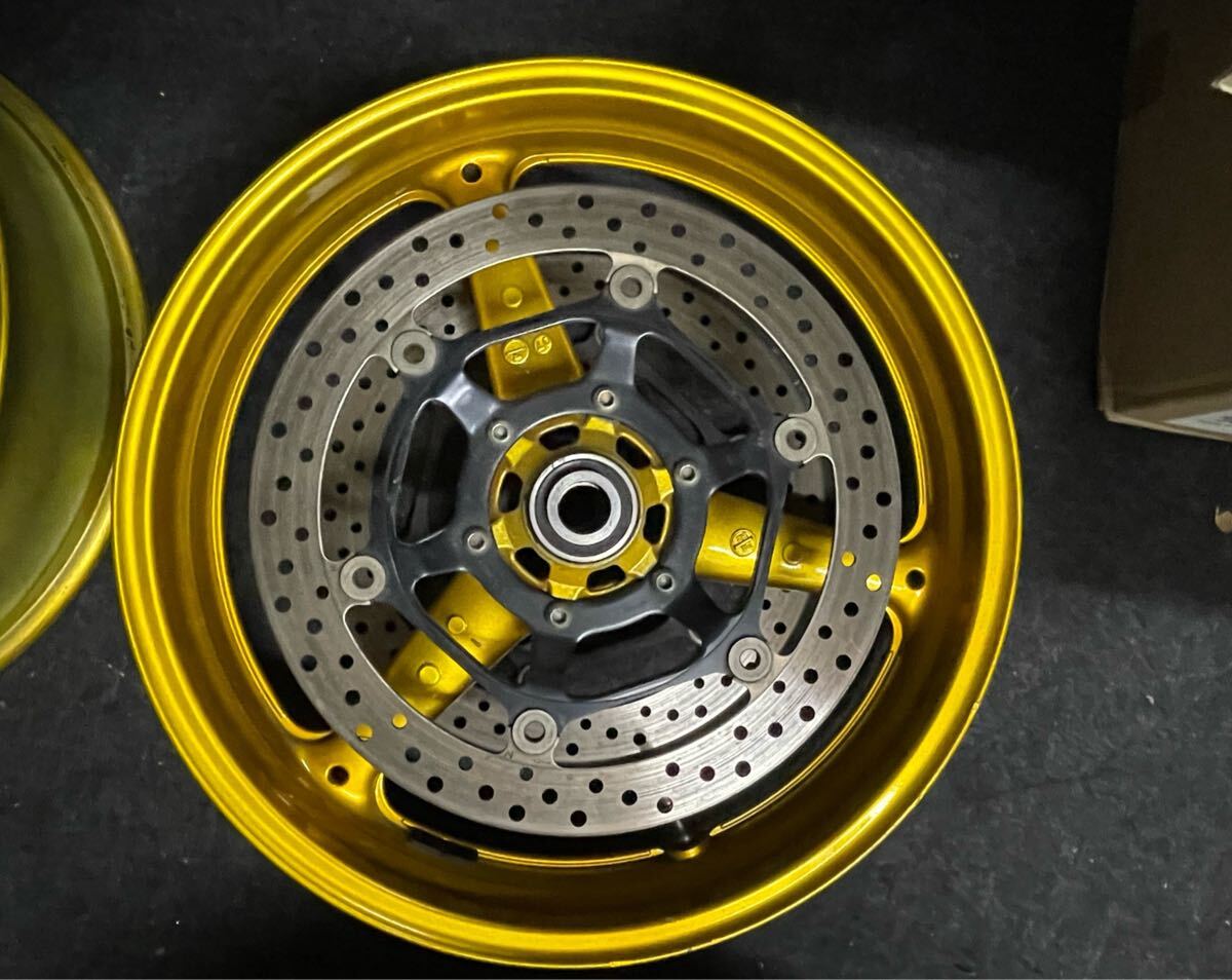 ホンダ cbr1000rr sc59 前期 純正ホイール カスタムペイント 前後