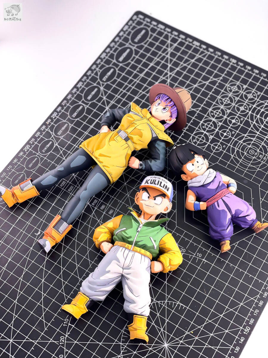 ドラゴンボール 2D風 リペイント 原作表紙再現 ブルマ クリリン 孫悟飯