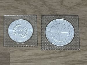 皇太子殿下御成婚 純銀(セット)の中古価格は38,362円｜記念硬貨の新品