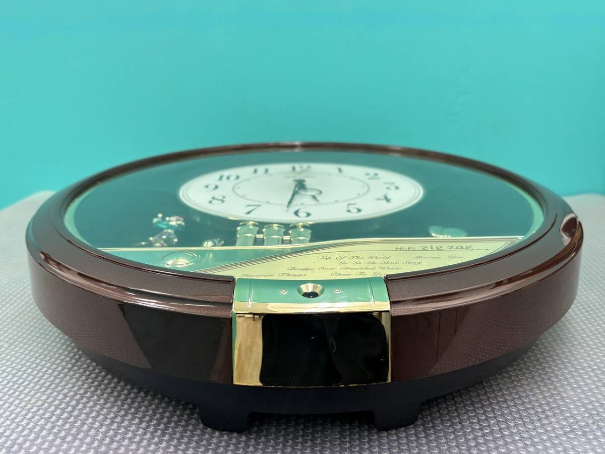 22543☆SEIKO セイコー からくり時計 壁掛け時計 アナログ時計 Hi-Fi