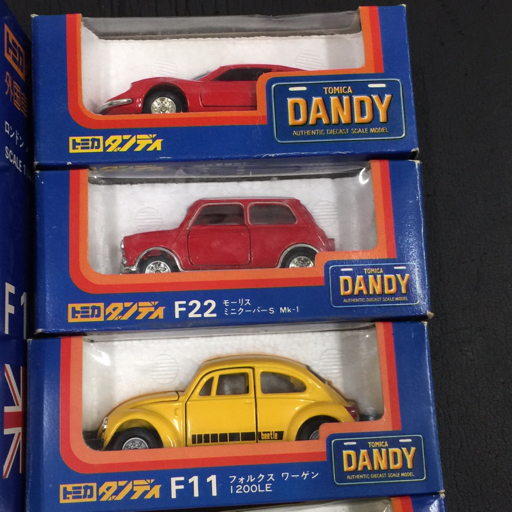 1円 トミカ ダンディ 外国車シリーズ 1/43 F19 ロンドンバス 他