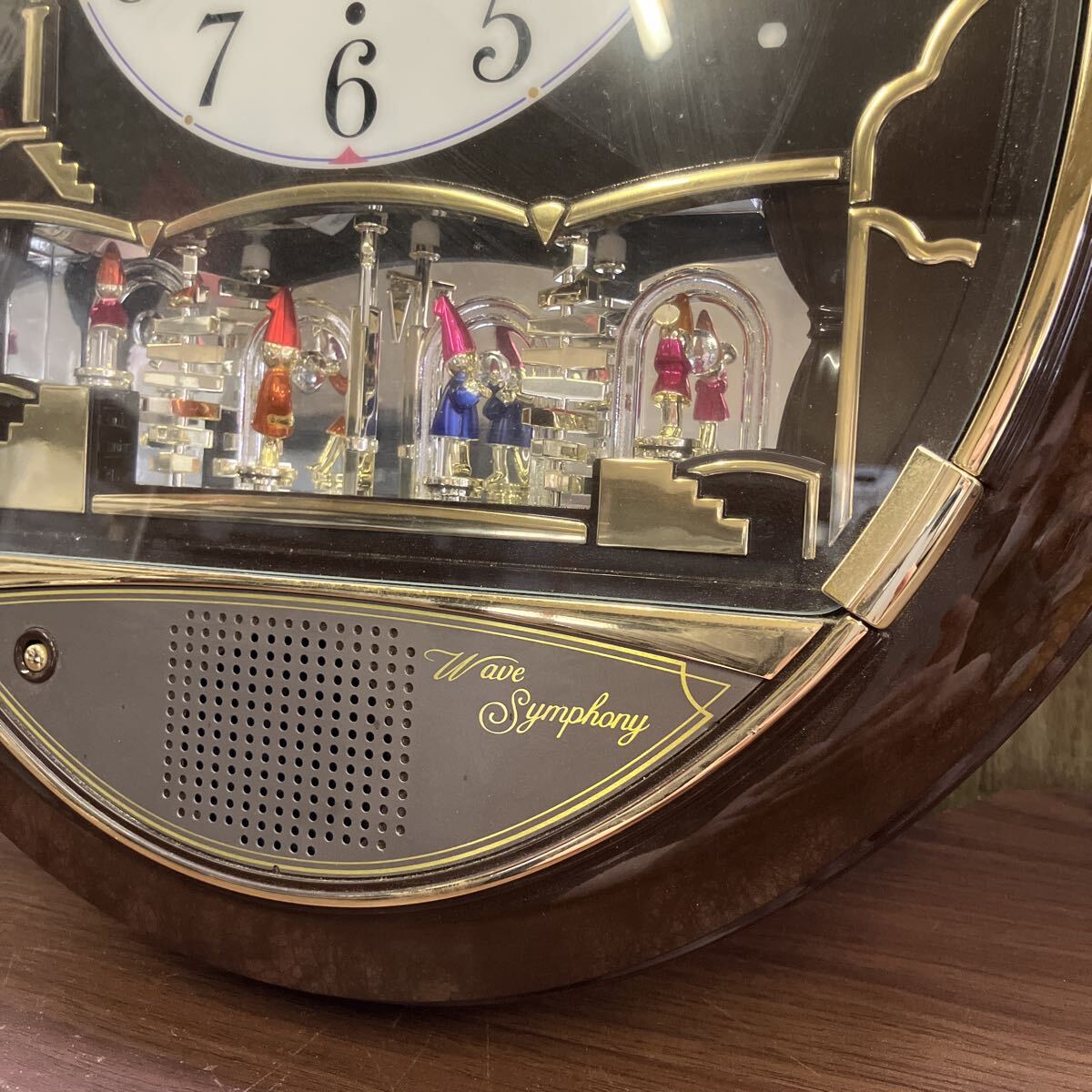SEIKO セイコー ウェーブシンフォニー RE551B 掛け時計 電波時計