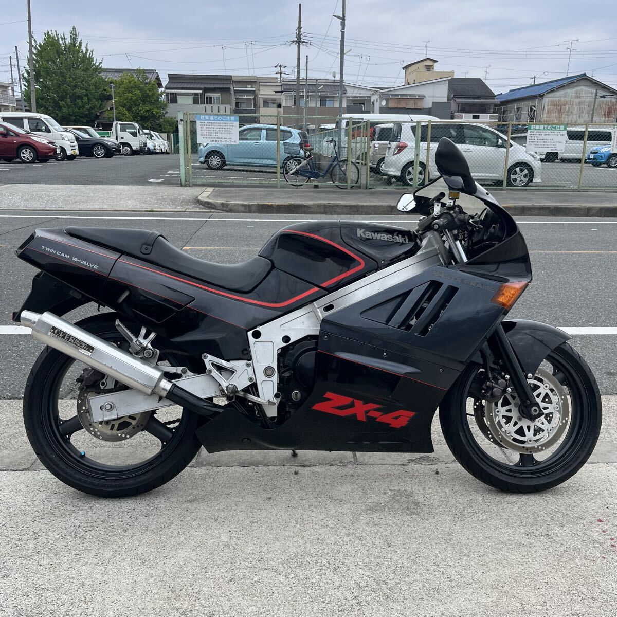 昭和63年 カワサキ ZX-4 ZX400G 43927km 車検R8年7月 OVERレーシング