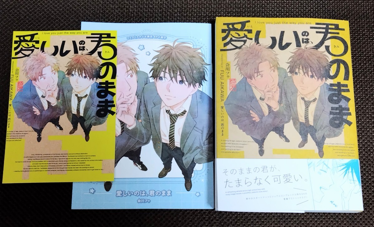 愛しいのは、君のまま/コミコミ特典8P小冊子/店舗共通特典両面カード