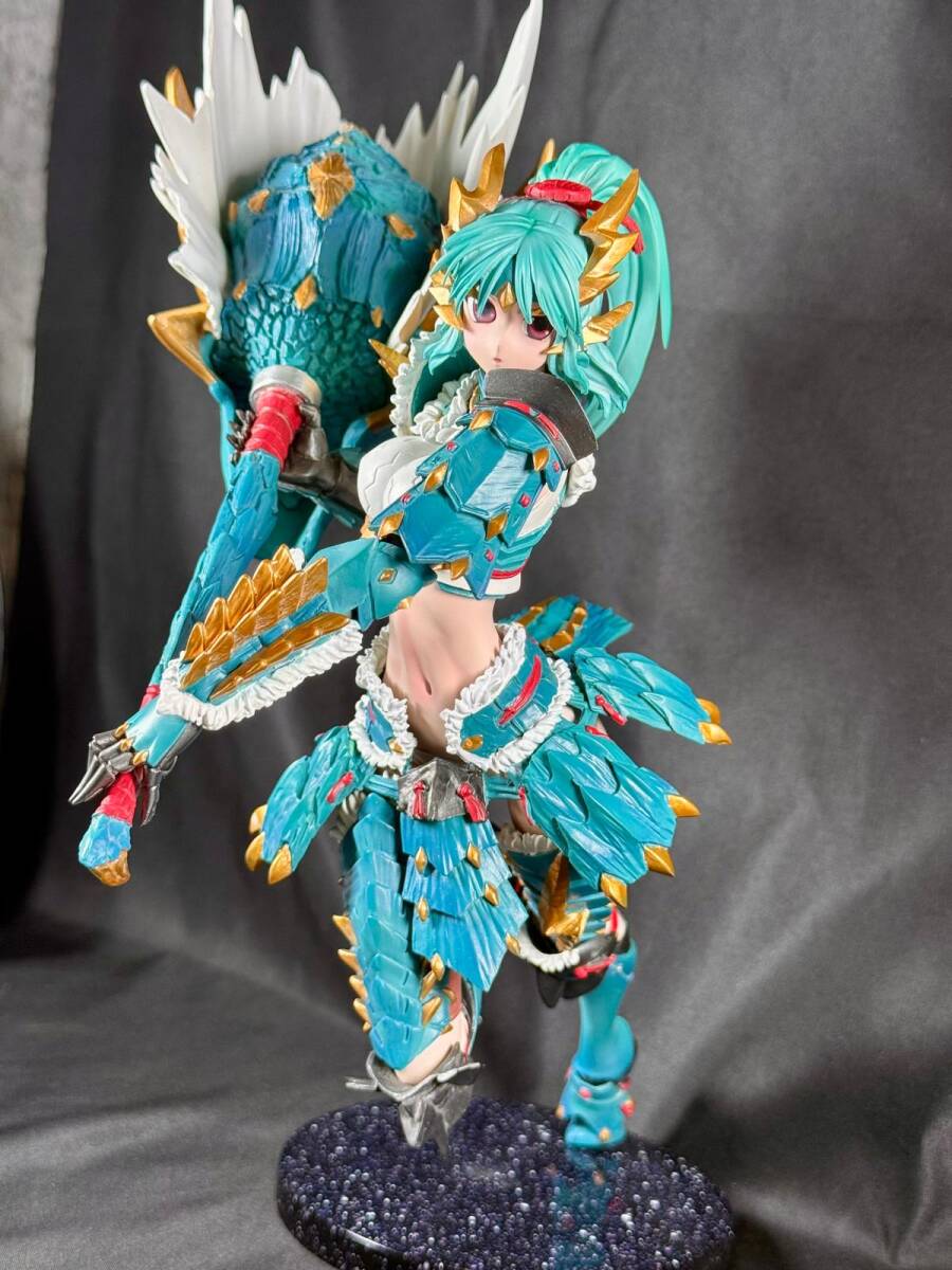 モンスターハンター ジンオウ装備の女の子 ガレージキット JAMMINGOFF 1/6 モンハン ジンオウ装備（女） TM ガレージキット フィギュア 塗装