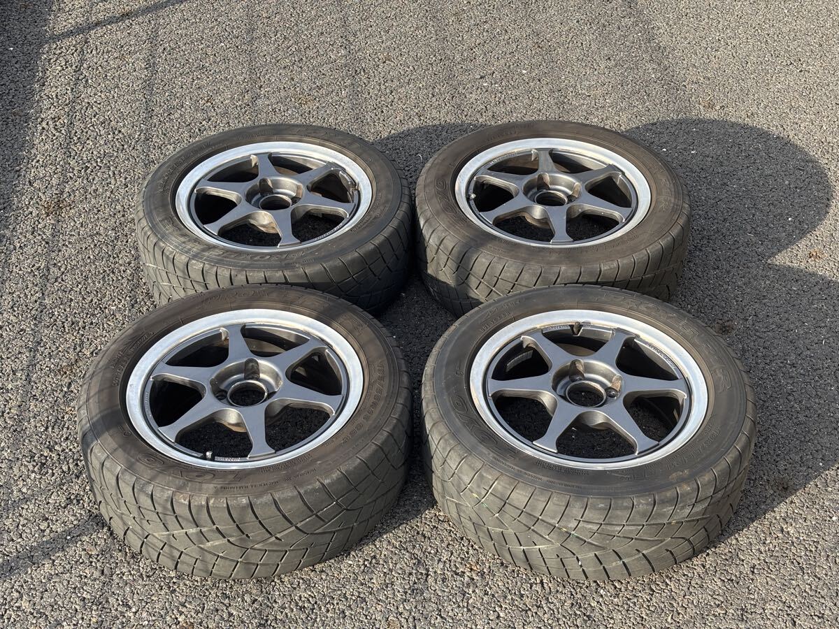 Buddy Club（バーディクラブ）P1 Racing ホイール 4本セット 15x6.5 +
