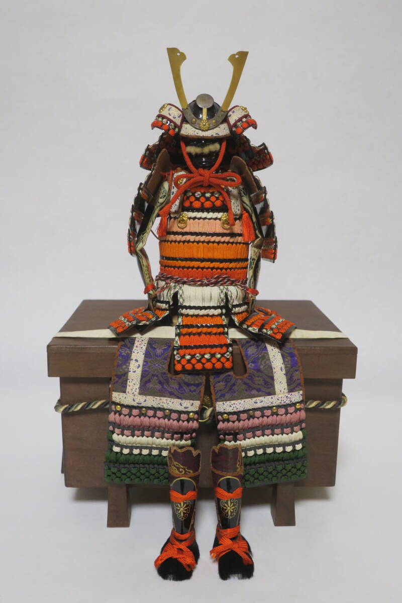 鎧甲冑　武好　5月人形　昭和レトロ 五月人形 武士の甲冑 人形 - メルカリ
