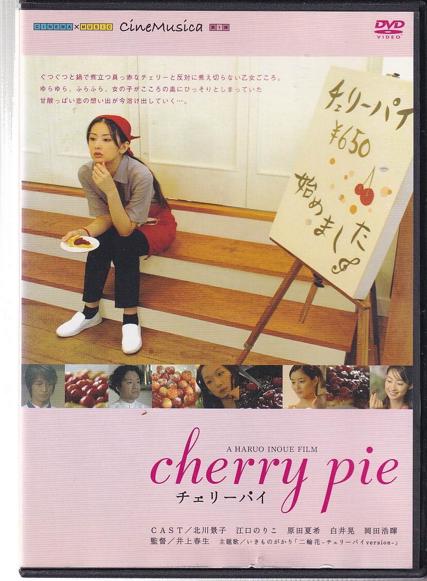 【稀少◦正規品】月とチェリー　江口のりこ主演　DVD 正規品 月とチェリー DVD 公式通販 江口のりこ - レンタル落ち 江口のり子