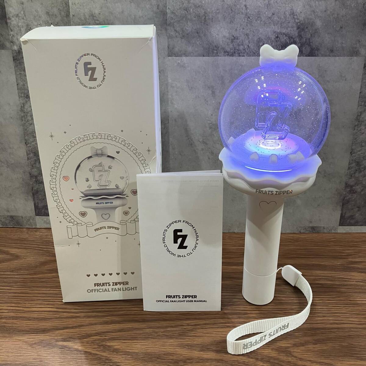 FRUITS ZIPPER公式ファンライト m774-0685-16 FRUITS ZIPPER OFFICIAL FAN LIGHT フルーツジッパー