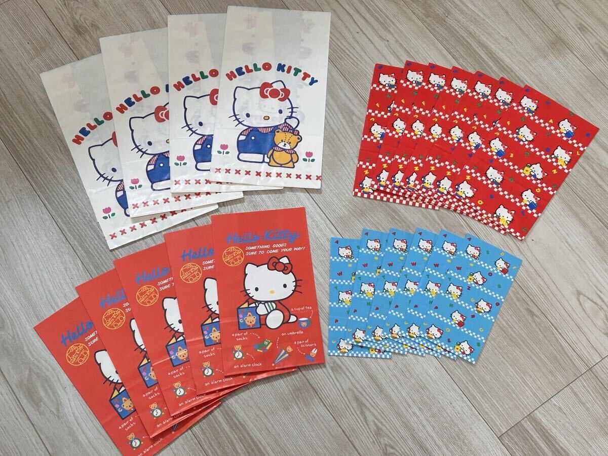 未使用品】サンリオ ハローキティ ギフト袋22枚セット 1983年 1988年
