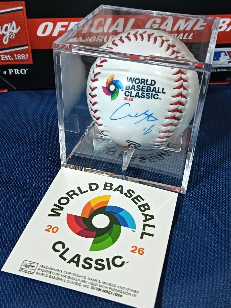 大谷翔平 直筆サインボール 2026年WBC ワールドベースボールクラシック