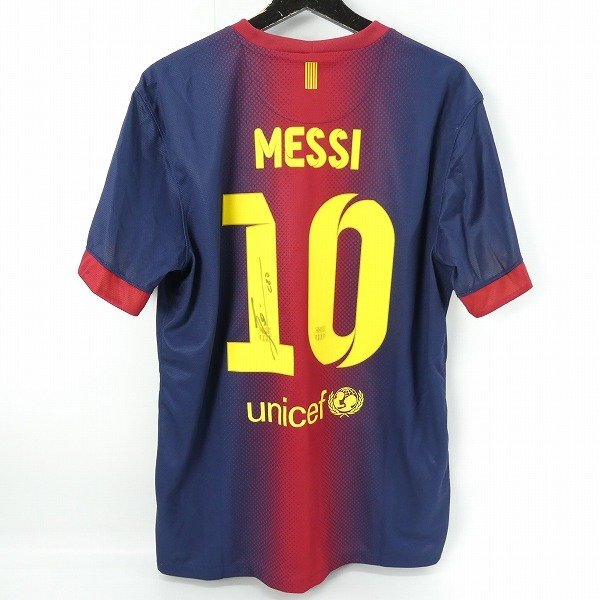 ICONS 証明書付き】NIKE/ナイキ FCバルセロナ リオネル メッシ 2012