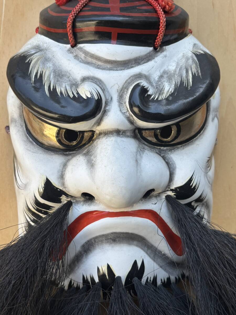 石見神楽面 日下義明 鍾馗 魔除け インテリア 伝統芸能 壁掛 面 伝統