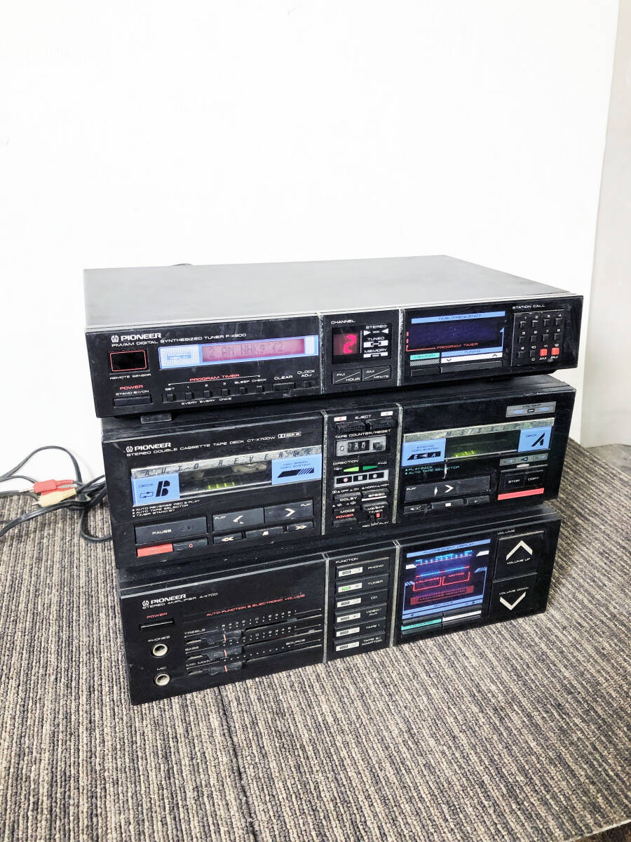 Pioneer private J710 コンポ LD/カセット現状品 Pioneer private J710 コンポ LD/カセット現状品 【公式通販】