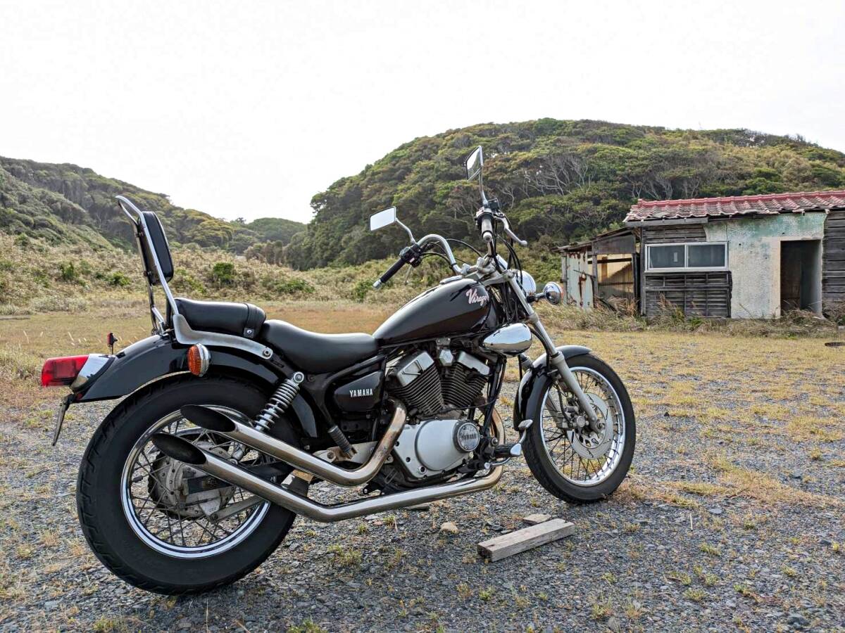 ヤマハ ビラーゴ250 3DM 快調、美車 ライトカスタム アメリカン