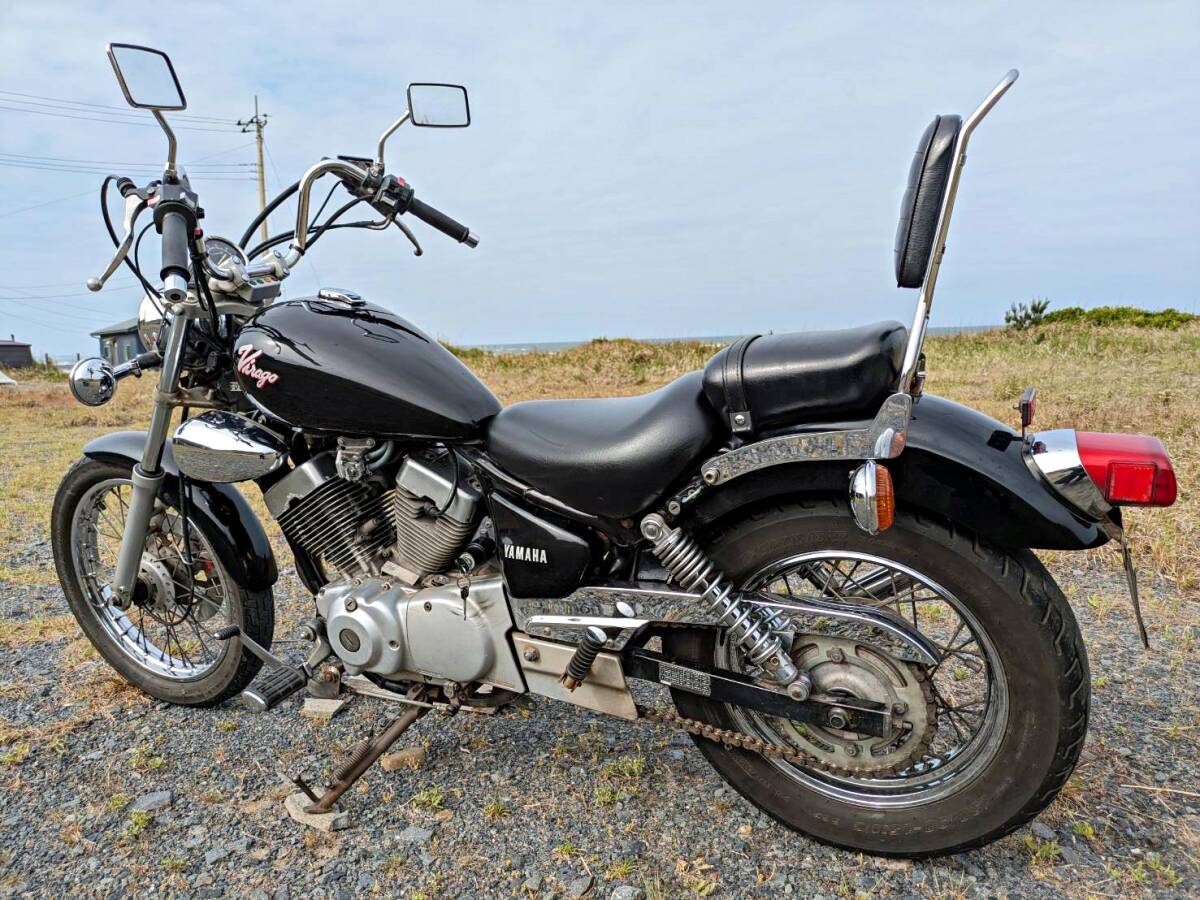 ヤマハ ビラーゴ250 3DM 快調、美車 ライトカスタム アメリカン
