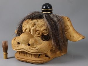 木彫 獅子頭のYahoo!オークション(旧ヤフオク!)の相場・価格を見る