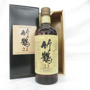 竹鶴 21年の平均価格は58,796円｜ウイスキーの価格相場・買取価格