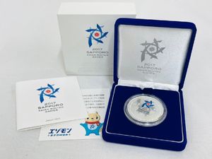 第8回アジア冬季競技大会 記念メダル160g➕造幣局Mint Club 59号 第8回アジア冬季競技大会記念 純銀(セット)の中古価格は8,815円｜記念