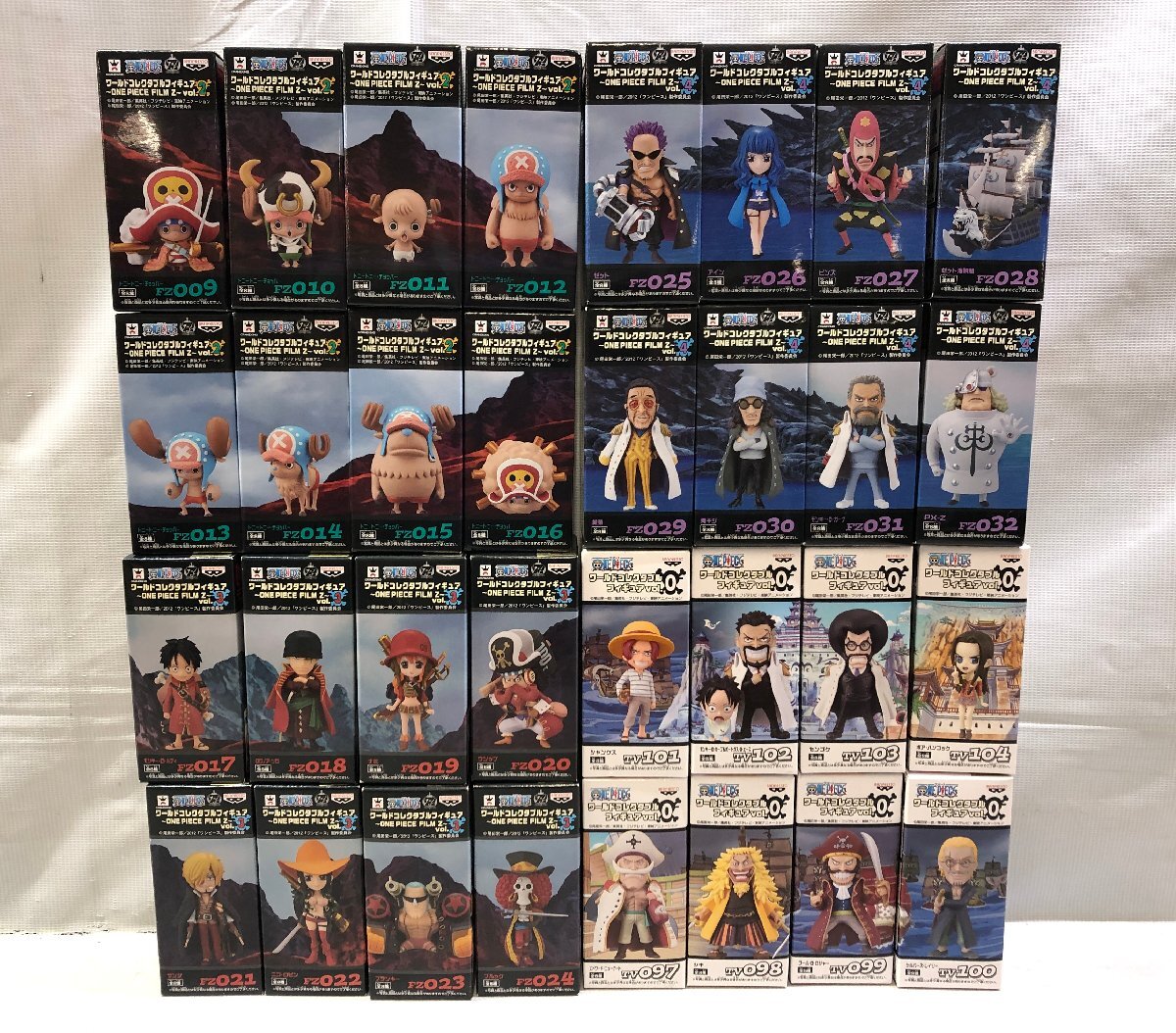 ワンピースワールドコレクタブルフィギュアの値段と価格推移は？｜535