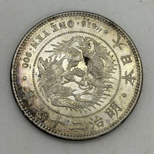 一円銀貨 明治27年の値段と価格推移は？｜13件の売買データから一円