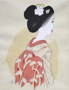 竹久夢二 舞妓の値段と価格推移は？｜5件の売買データから竹久夢二