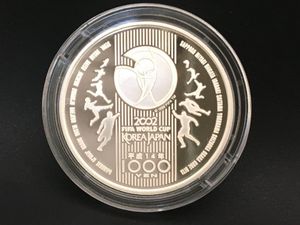 2002FIFAワールドカップ™ 純銀(単品)の中古価格は12,118円｜記念硬貨の