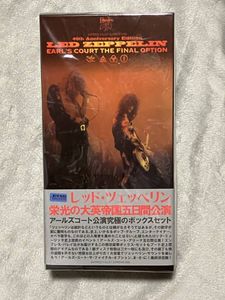81位 新品未開封 LED ZEPPELIN EARL'S COURT THE FINAL OPTION 40th Anniversary 31CD BOX