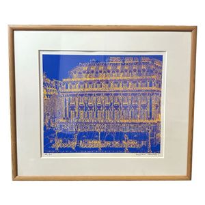 赤木曠児郎、【パリ・夏・朝】、希少な額装用画集より、新品額装付 赤木曠児郎の値段と価格推移は？｜6件の売買データから赤木曠児郎の