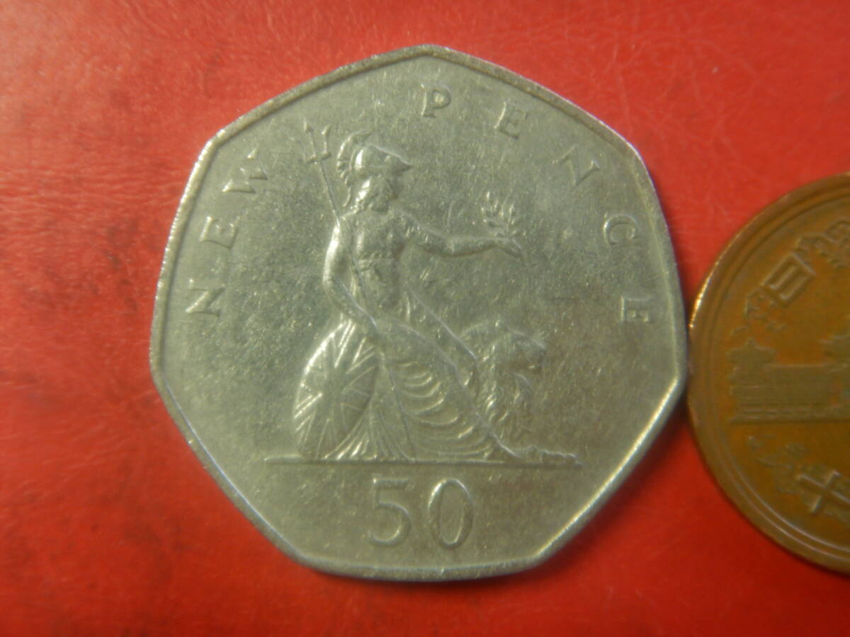 イギリス 50ペンス 1969の値段と価格推移は？｜2件の売買データから