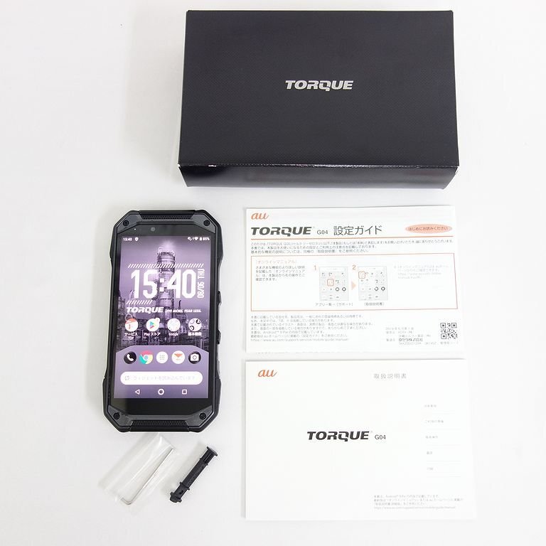 新品未使用】京セラ TORQUE G04 KYV46 au ブラック 【公式通販】