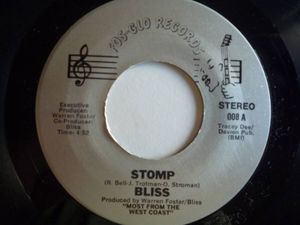 135位 Rare Modern Soul Boogie 45◆Bliss◆Stomp/Sweeter Than Candy (Fos-Glo) ORIGINAL