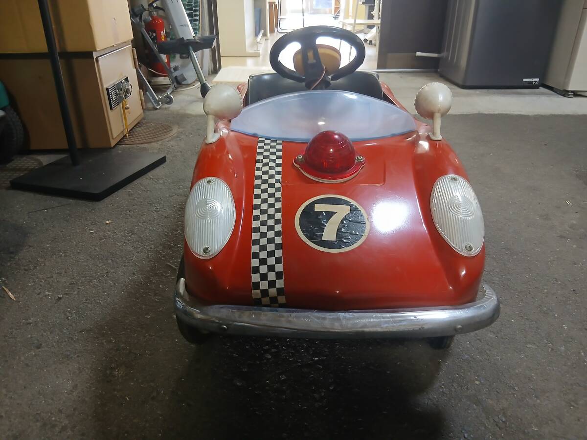 送料込！【希少】スチールボディ ペダルカー 昭和レトロ 昭和レトロ ペダルカーの値段と価格推移は？｜2件の売買データから昭和