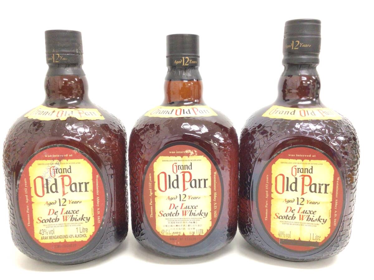 グランドオールドパー12年の値段と価格推移は？｜126件の売買データ