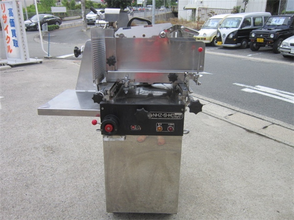 ★南常鉄工 業務用ミートスライサー NHZ-S-H 3相 200V ★ F4-4 南常 業務用ミートスライサー NHZ-S-H 3相 200V(スライサー