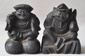 恵比寿大黒 木彫の値段と価格推移は？｜24件の売買データから恵比寿