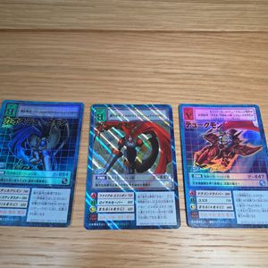 旧デジモンカード3枚セット ベルゼブモン オメガモン デュークモン デュークモン カードの値段と価格推移は？｜141件の売買データから