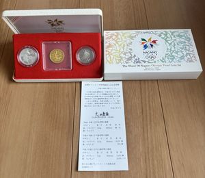 長野オリンピック冬季競技大会 純金(セット)の中古価格は397,375円