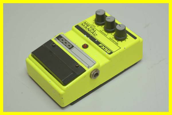 エフェクター一掃 DOD METAL MANIAC FX58 JUNK扱い品