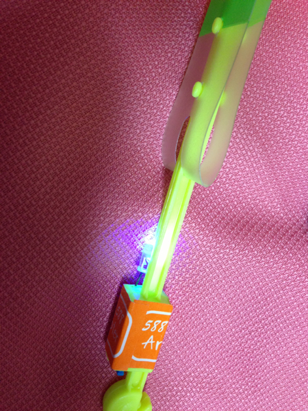 嵐Popcorn激レア落下物 櫻井翔ソロプロペラと青銀テープ！名古屋(嵐
